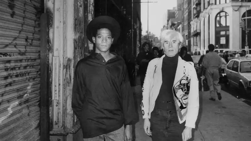 Basquiat a passeggio con Warhol 