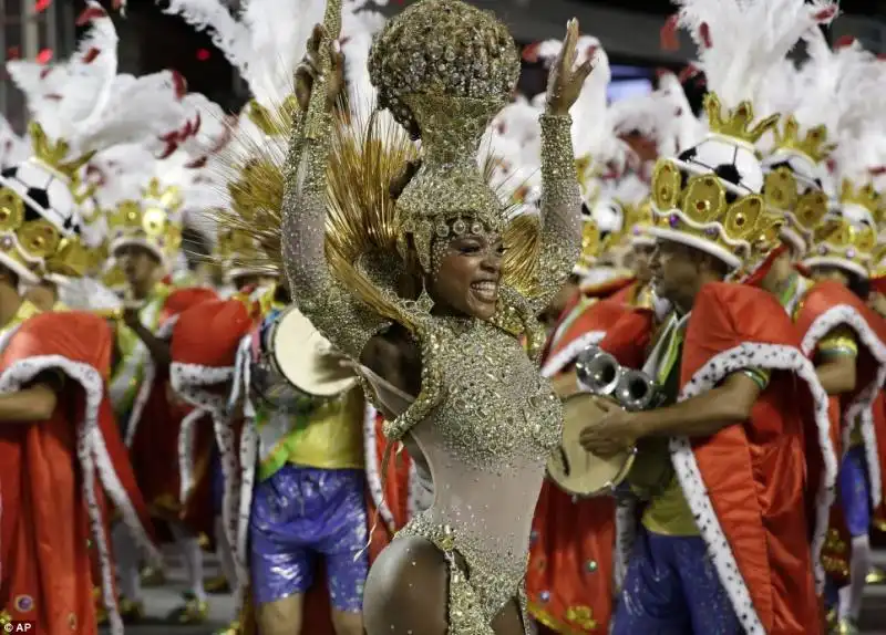 Il carnevale brasiliano si conclude martedi 