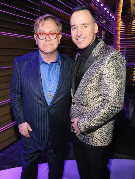 Elton John e David Furnish 