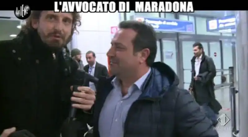 FILIPPO ROMA E L AVVOCATO DI MARADONA 