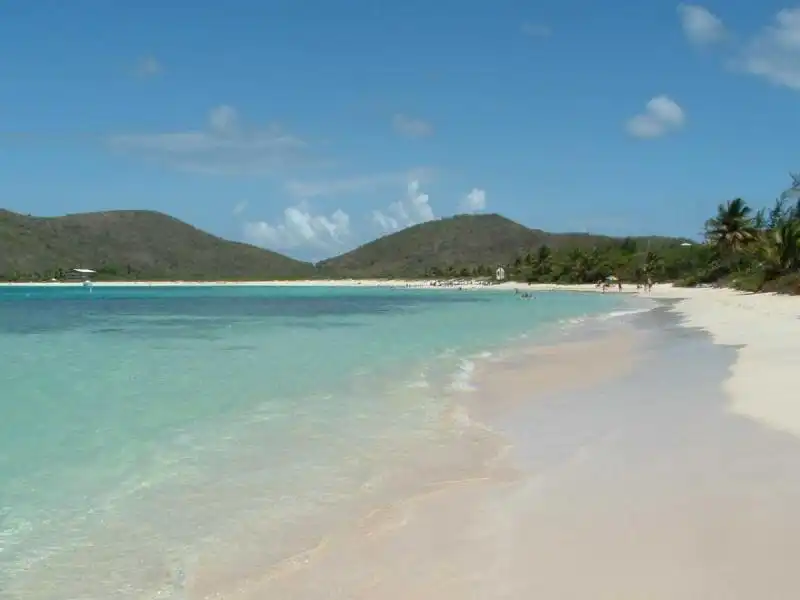 Flamenco Beach in Puerto Rico 