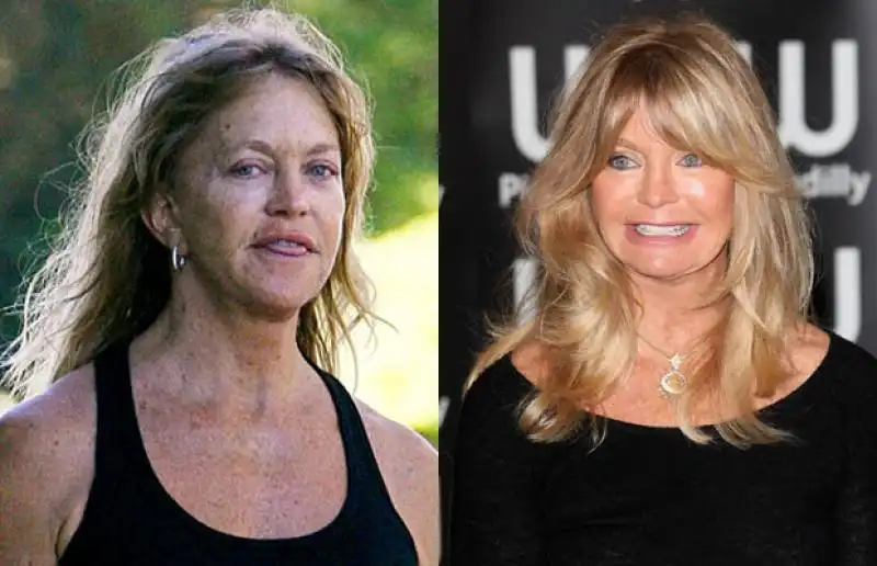 goldie hawn con e senza photoshop 