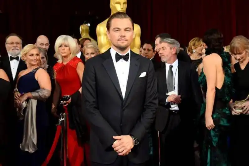 Leonardo Di Caprio agli Oscar 