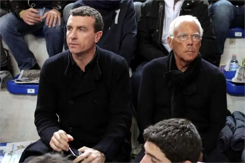 LIVIO PROLI E GIORGIO ARMANI 