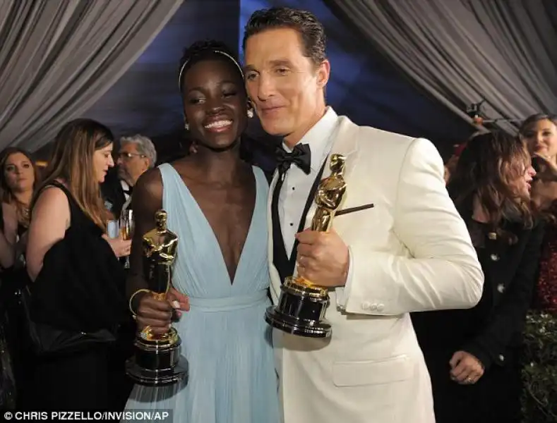 lupita nyong o matthew mcconaughey 