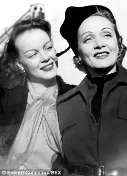 Marlene Dietrich la figlia Maria Riva 