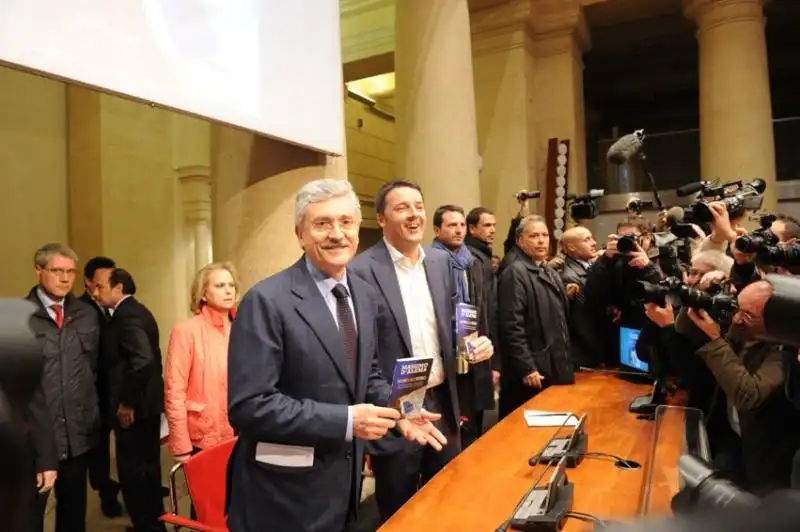 Matteo Renzi e Massimo D Alema 