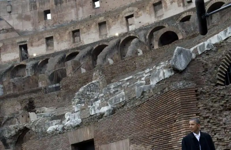 OBAMA COLOSSEO 