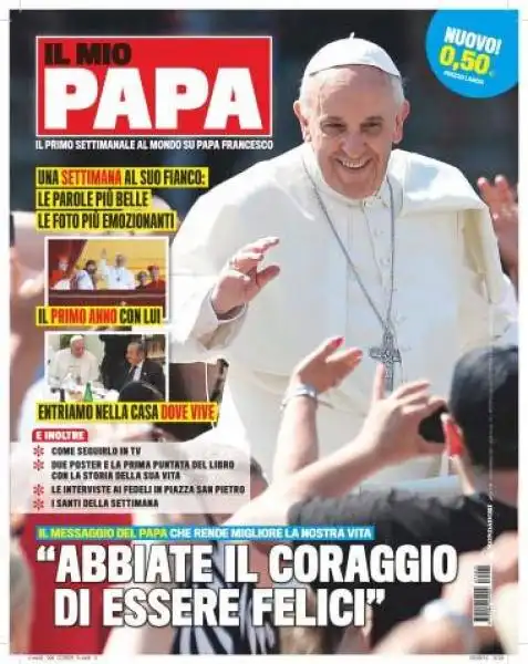 IL MIO PAPA COPERTINA BERGOGLIO 