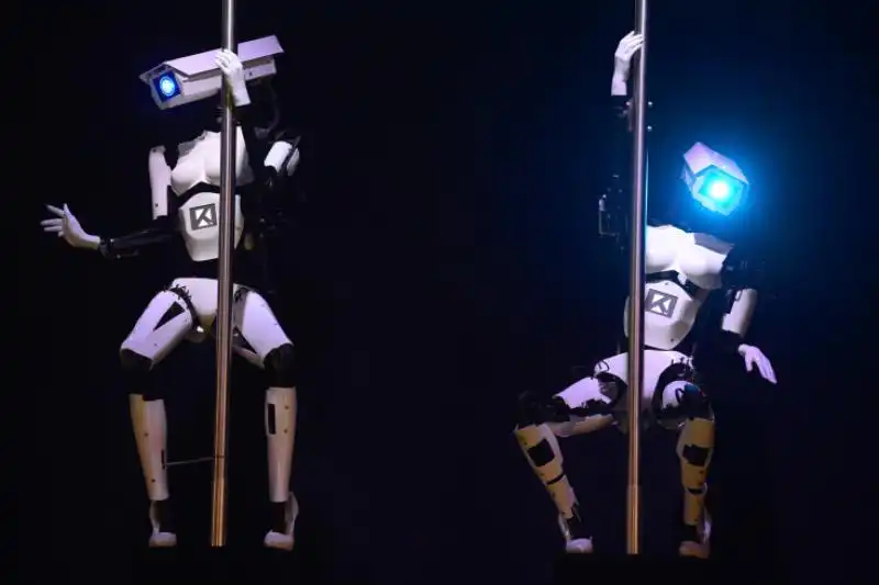 LA POLE DANCE DEI ROBOT IN GERMANIA 