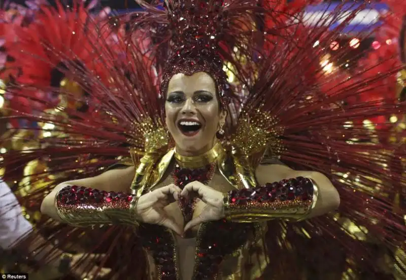 La Salgueiro samba school di Rio 