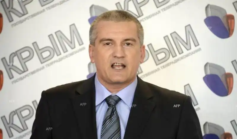 Sergey Aksyonov primo ministro della Crimea 