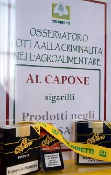 SIGARILLI AL CAPONE 