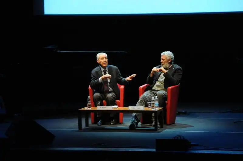 Stefano Rodota e Francesco Piccolo 