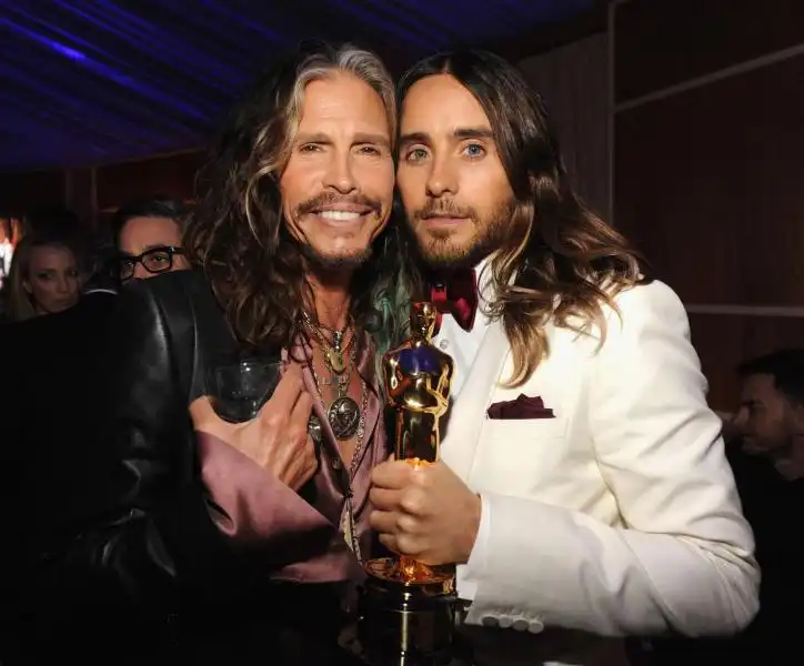 Steven Tyler e JAred Leto 