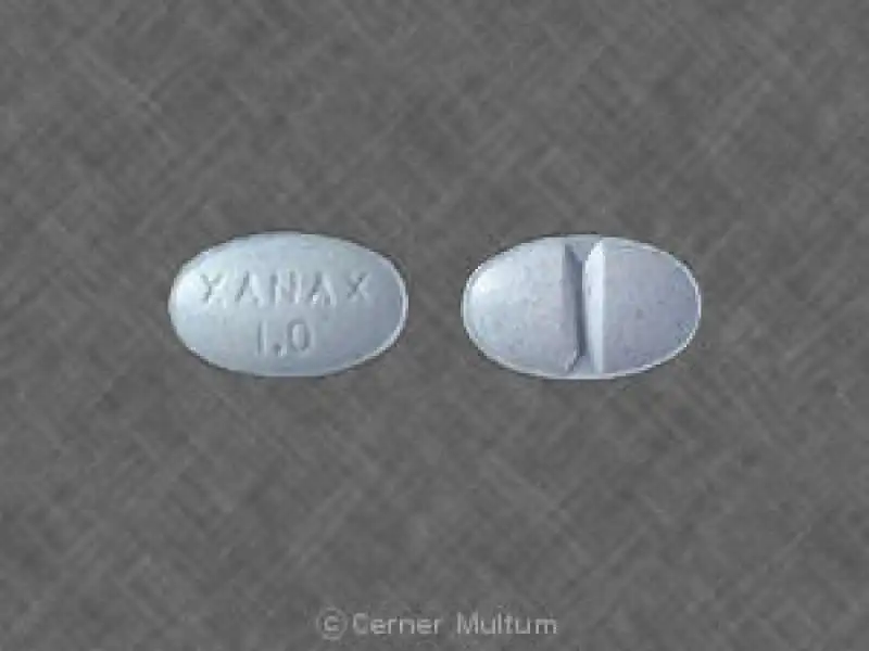 Xanax contiene benzodiazepine 