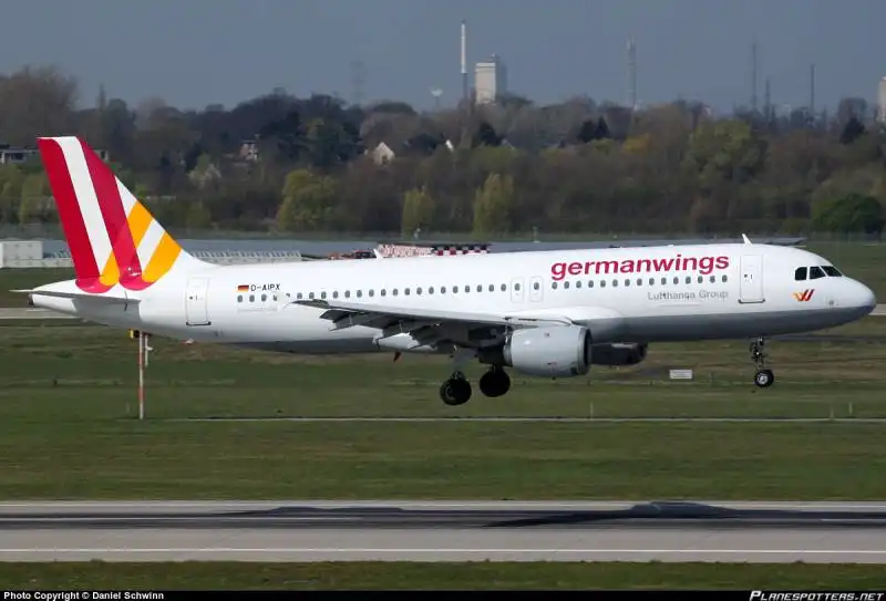 airbus a320 del 1991 di germanwings