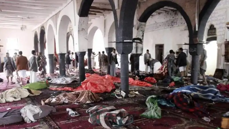 attentati contro le moschee sciite a sanaa in yemen  1