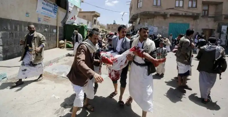 attentati contro le moschee sciite a sanaa in yemen  3