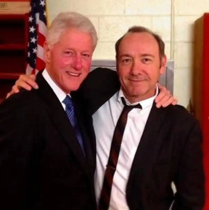 bill clinton kevin spacey