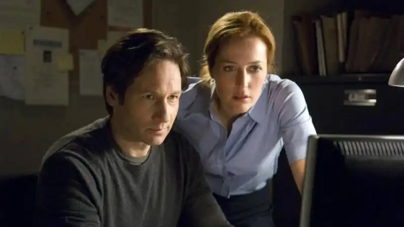 david duchovny e gillian anderson