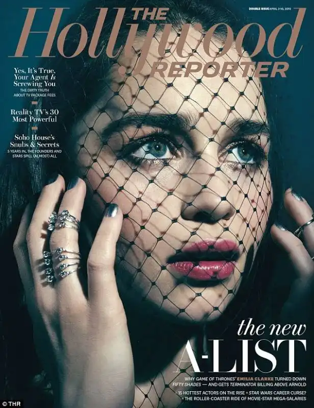 emilia clarke per hollywood reporter