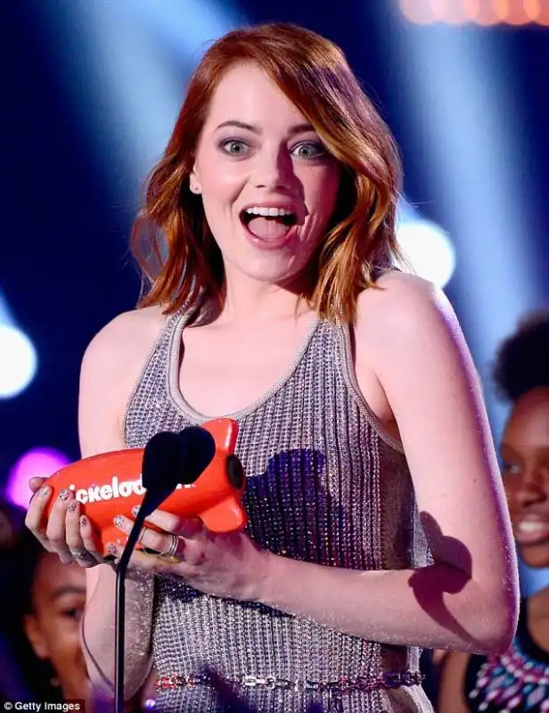 emma stone kids choice awards