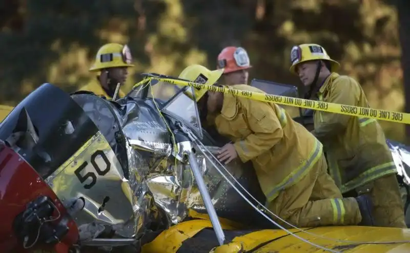 HARRISON FORD - INCIDENTE CON UN PICCOLO AEREO 