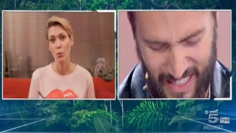 il pianto di alex belli isola dei famosi