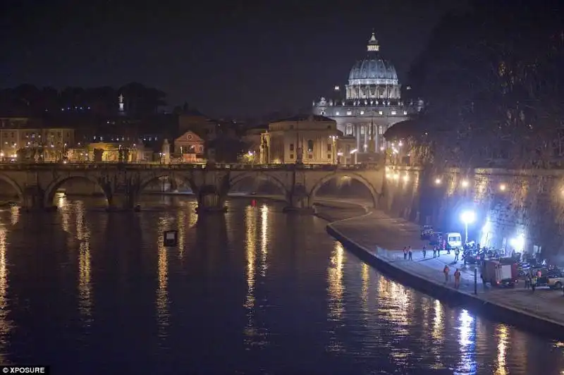 james bond daniel craig girato a roma 7