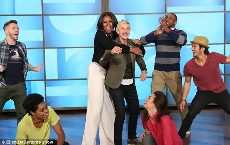 michelle obama al the ellen degeneres show 3