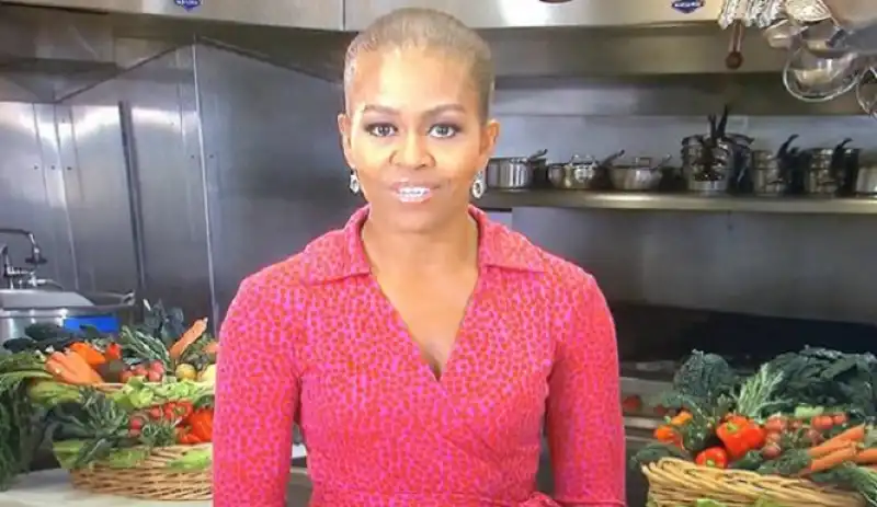 michelle obama capelli