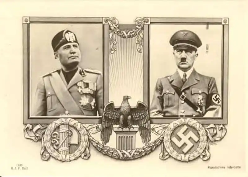 MUSSOLINI E HITLER 