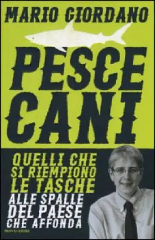 pescecani libro di mario giordano