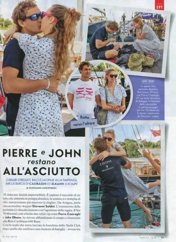 PIERRE CASIRAGHI E BEATRICE BORROMEO VANITY FAIR -1