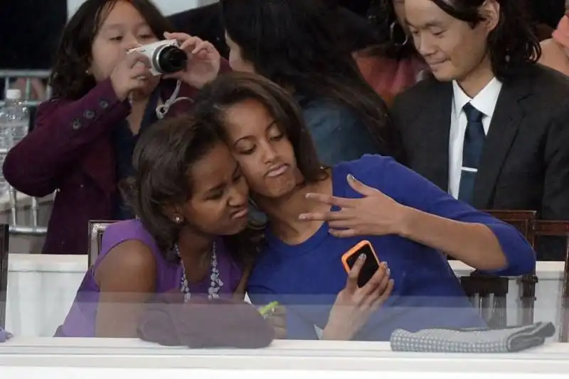 sasha e malia obama