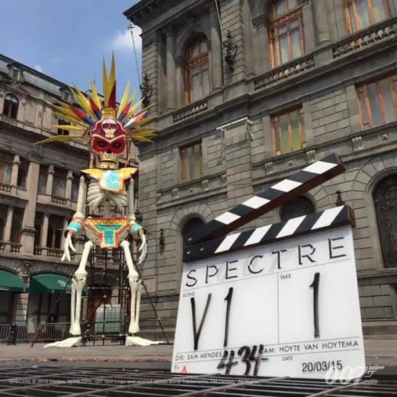 set spectre a citta del messico