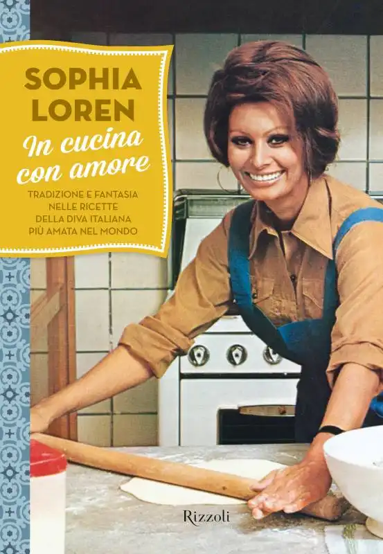 sophia loren in cucina