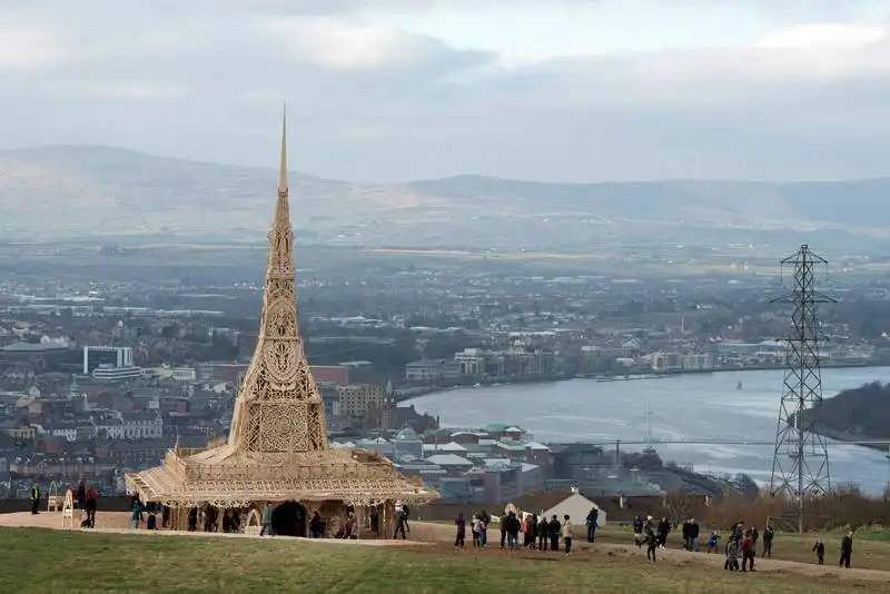 tempio ligneo a derry londonderry