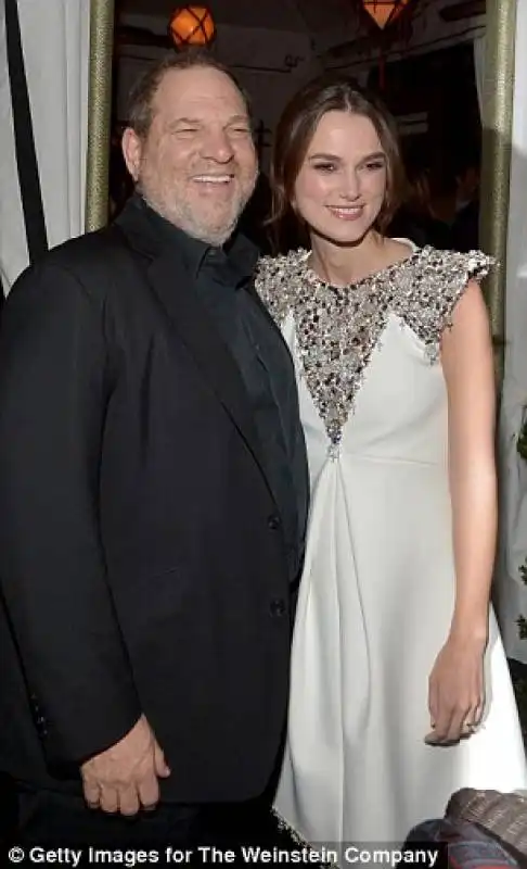 weinstein con keira knightley