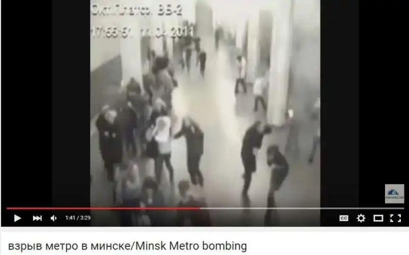 attentato minsk in bielorussia