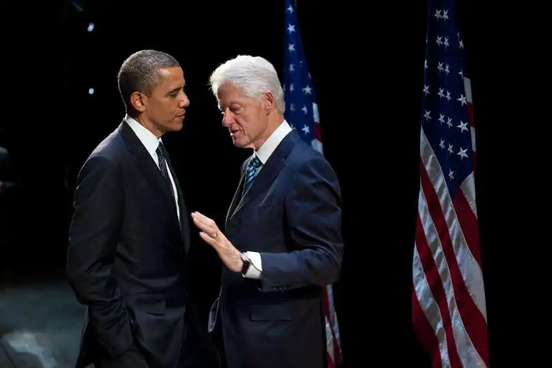 barack obama bill clinton