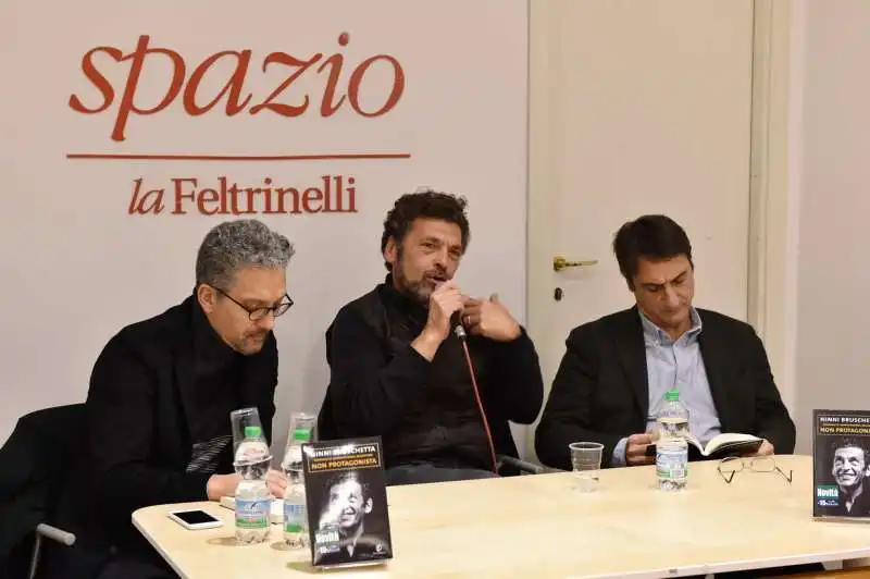 beppe fiorello ninni bruschetta e claudio fava