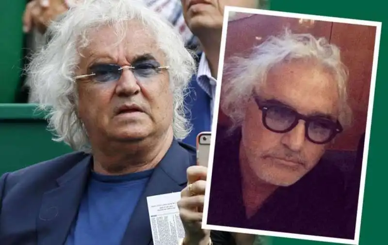 briatore  dopo e prima la dieta