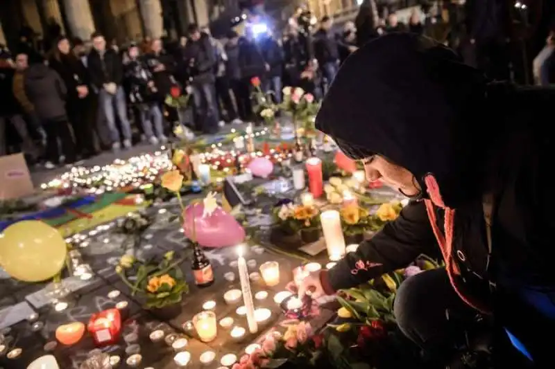 BRUXELLES MINUTO DI SILENZIO 2