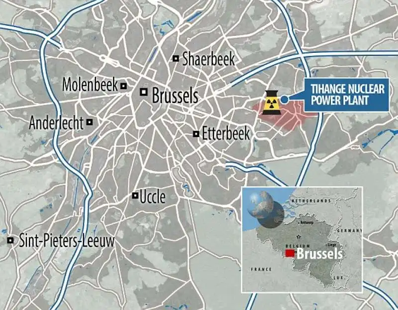 centrale nucleare bruxelles