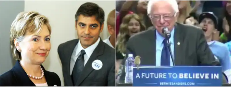 CLINTON CLOONEY SANDERS