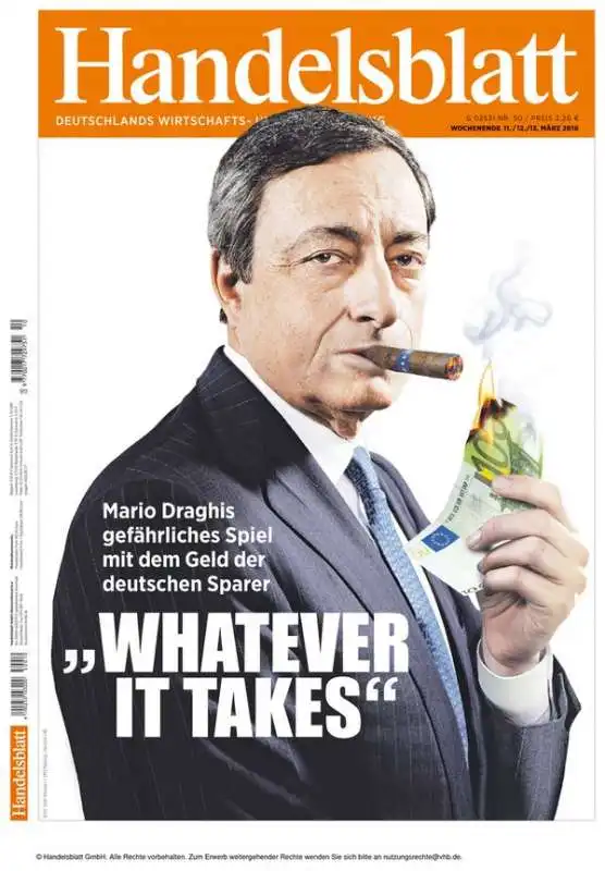 DRAGHI  HANDELSBLATT