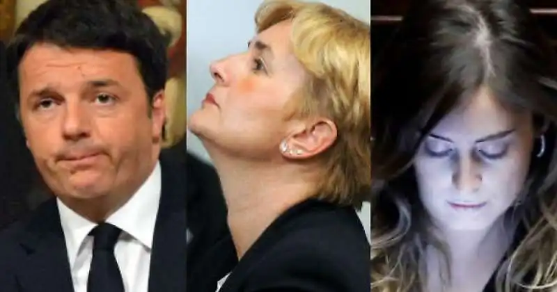 Federica Guidi - Renzi - Boschi