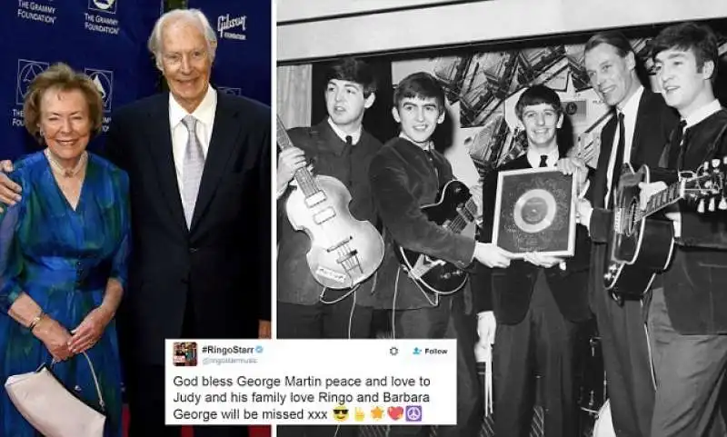 GEORGE MARTIN E I BEATLES